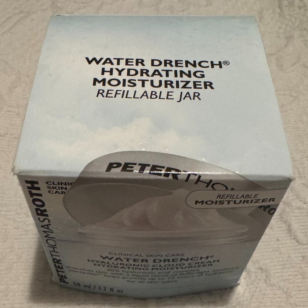 New Peter Thomas Roth Water Drench Hyaluronic Cloud Cream Moisturizer 1.7 oz